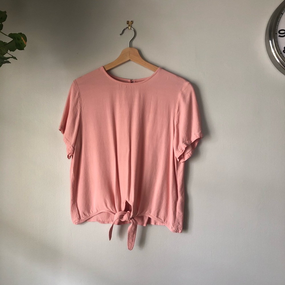 Just Female cropped blouse. Size L.